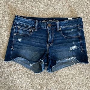 American Eagle super stretch denim shorts
